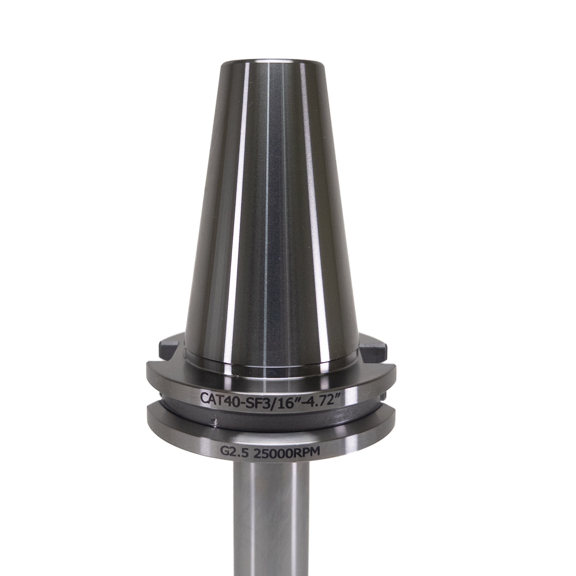 CAT40 Shrink Fit - 3/16" Bore - 4.72" Gage Length