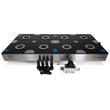 96mm 2-Station Zero Point Pneumatic Baseplate