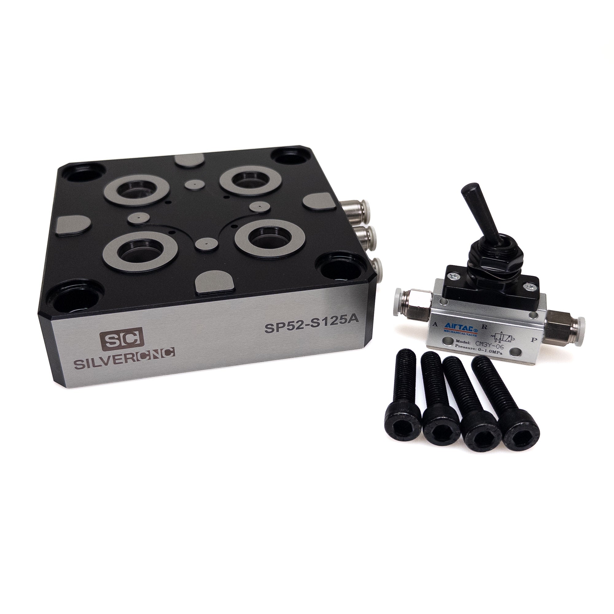 52mm Square Zero Point Pneumatic Baseplate
