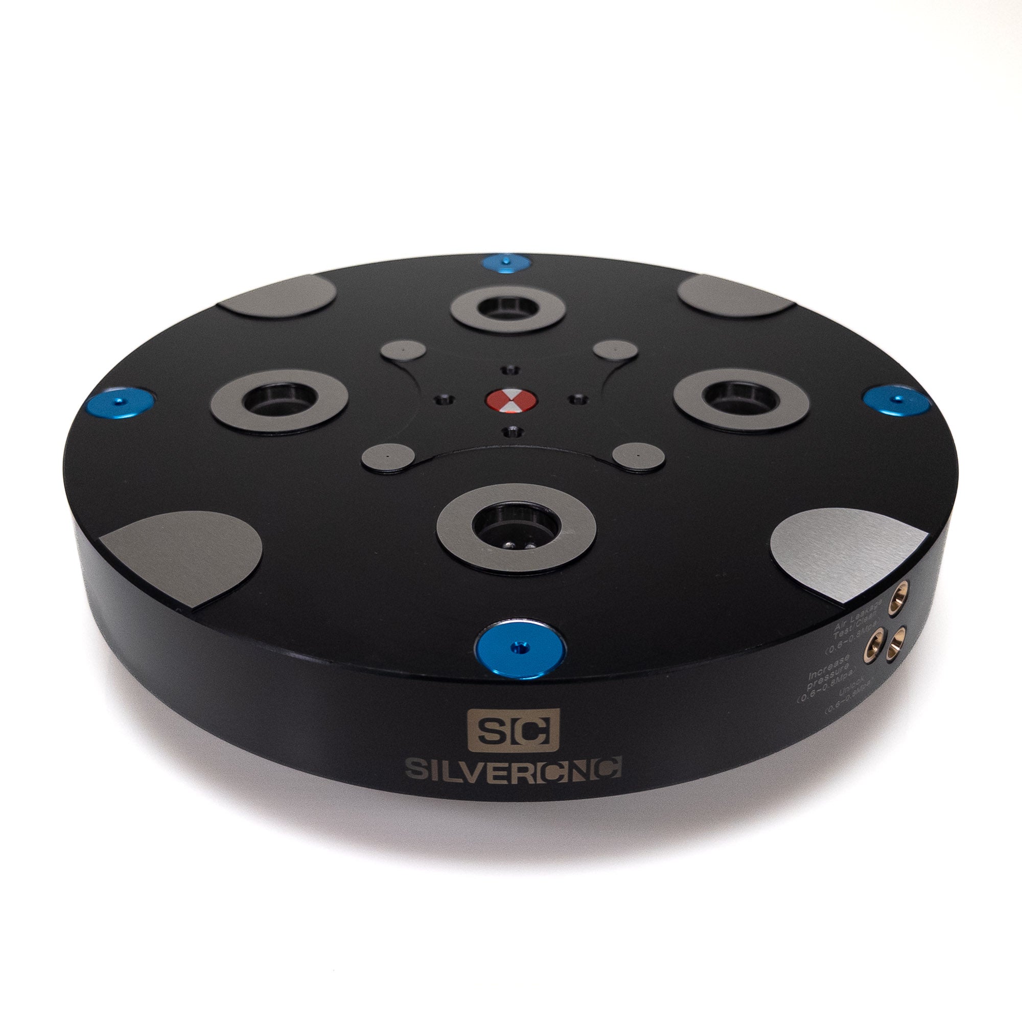 96mm Round Zero Point Pneumatic Baseplate