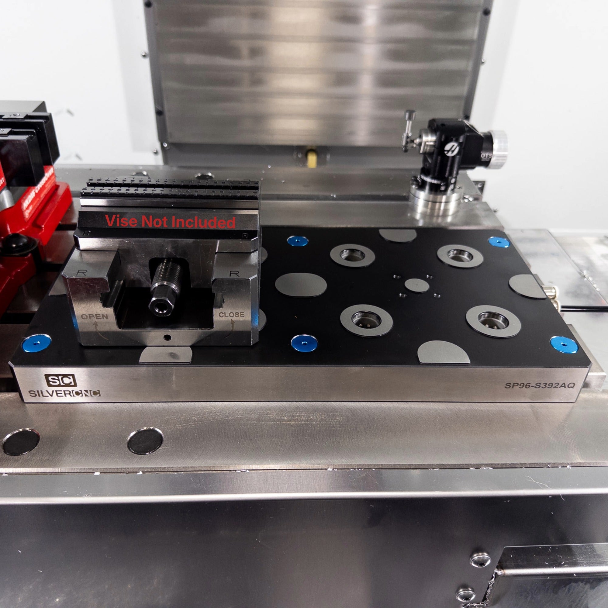 96mm 2-Station Zero Point Pneumatic Baseplate
